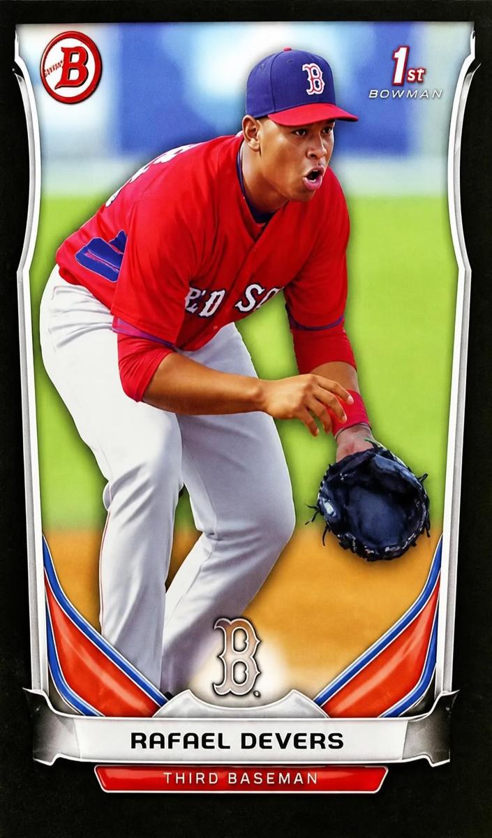 2014 Rafael Devers [Black Refractor] #CTP-37