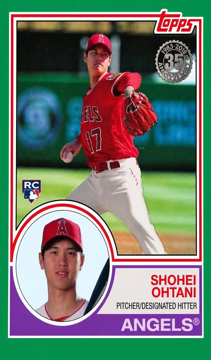 2018 Shohei Ohtani [Green] #51