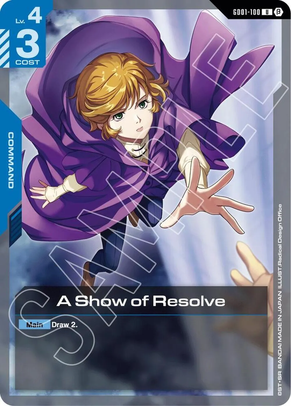 2024 A Show of Resolve #GD01-100