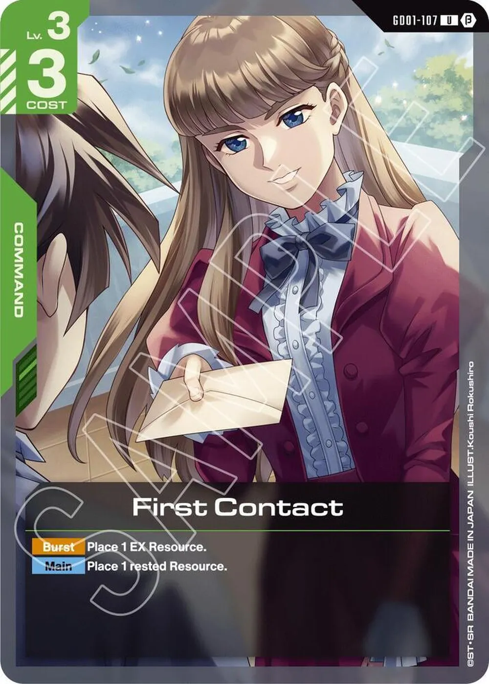 2024 First Contact [Alternate Art] #GD01-107
