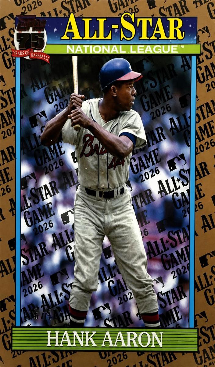 2026 Topps Hank Aaron [Gold] #91AS-38 card