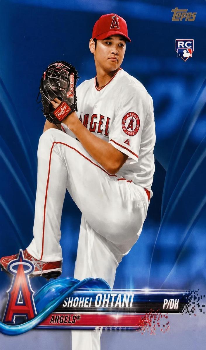 2018 Shohei Ohtani [Father's Day Blue] #700