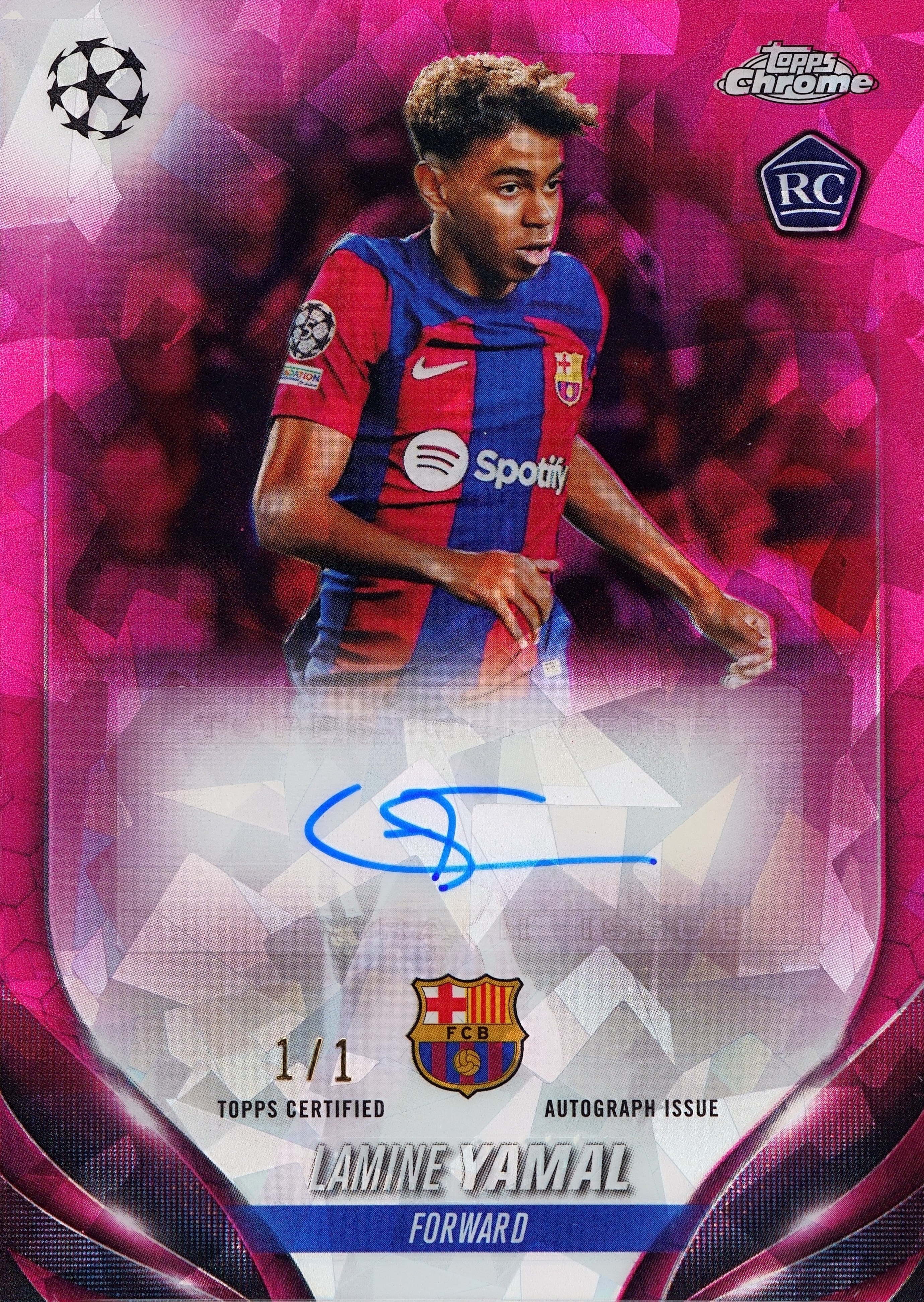 2023 Lamine Yamal [Padparadscha] #CA-LY