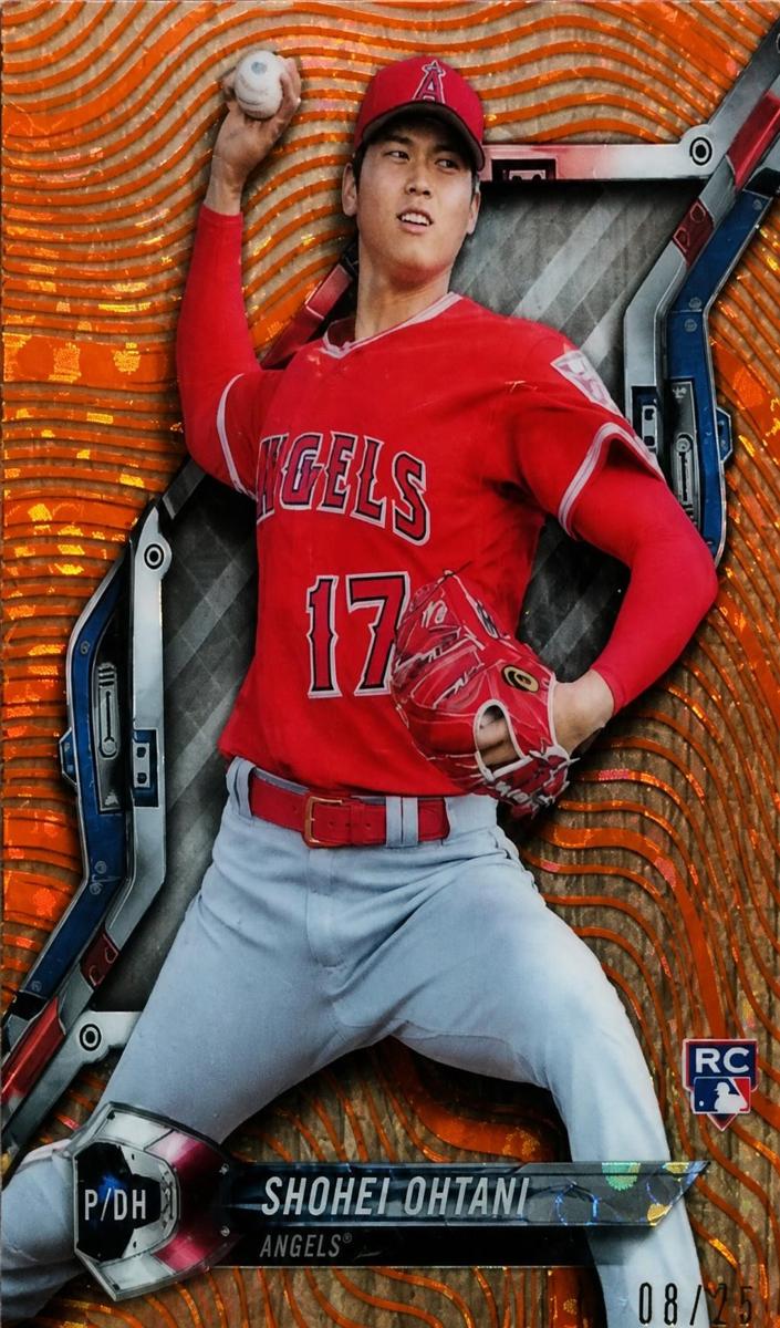 2018 Shohei Ohtani [Orbit Diffractor Orange] #HTSO