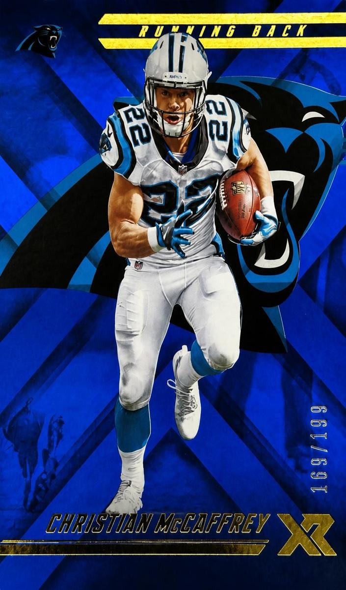 2018 Christian McCaffrey [Blue] #78