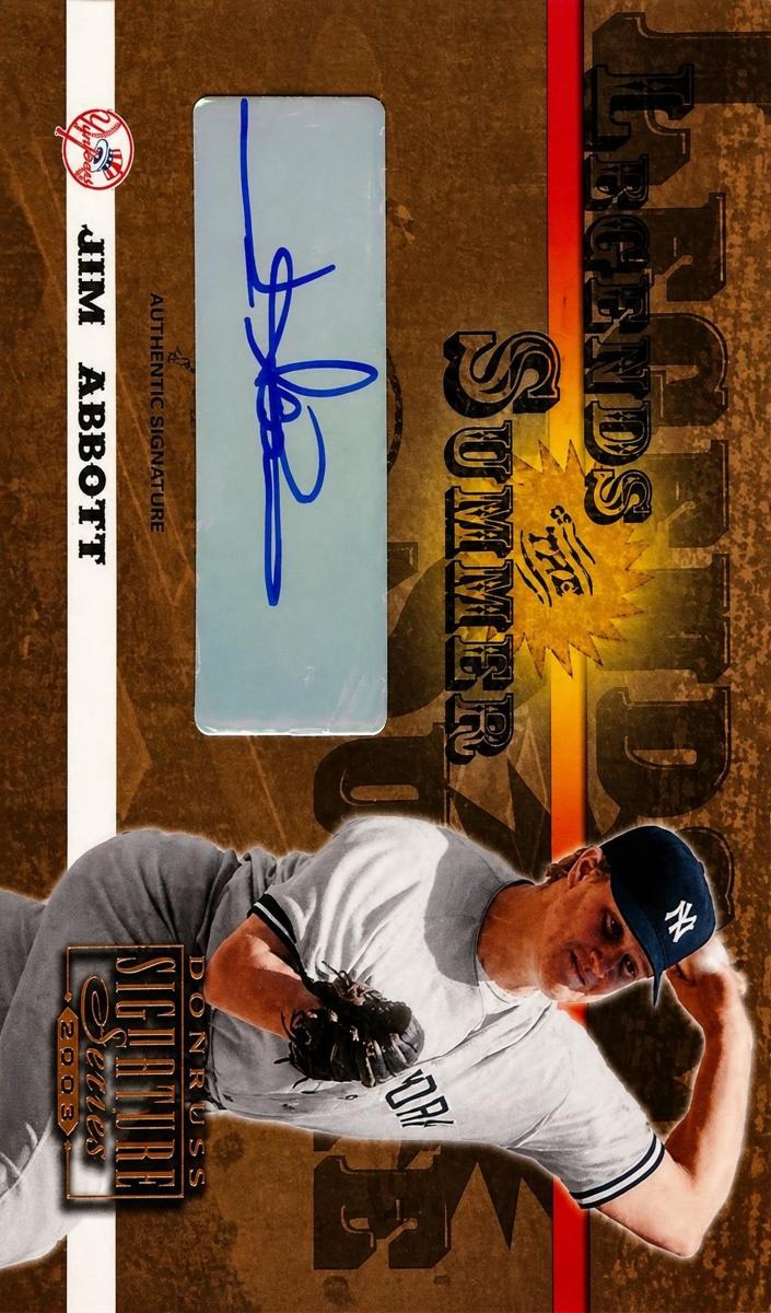 2003 Jim Abbott #LS-21