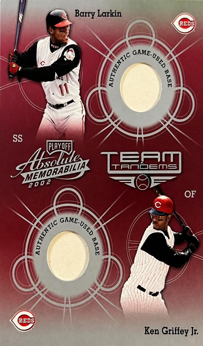 2002 Ken Griffey Jr. / Barry Larkin #TT-9