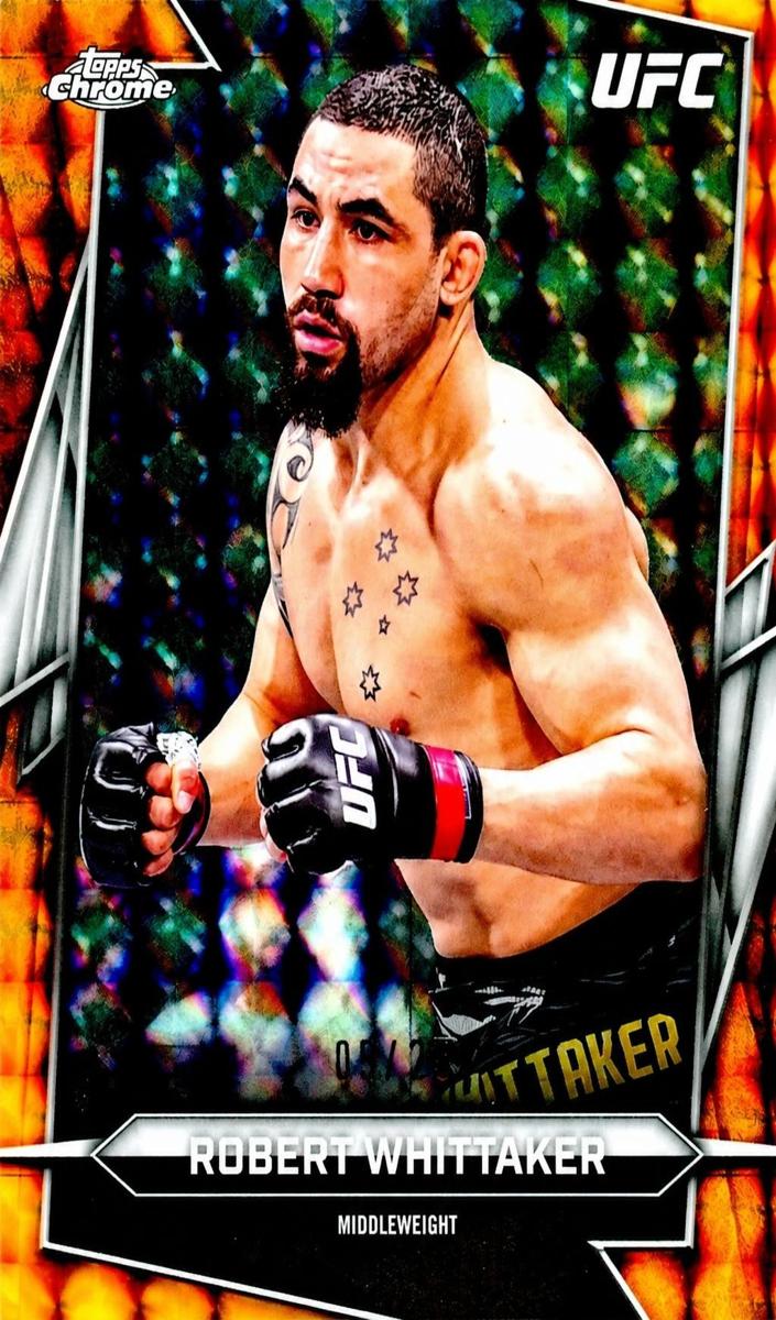 2026 Robert Whittaker [Orange Geometric Refractor] #161