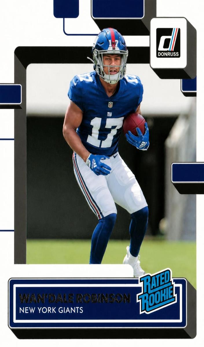 2022 Panini Donruss Wan'Dale Robinson #320 card