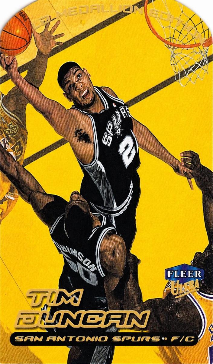 1999 Tim Duncan [Gold Medallion] #80