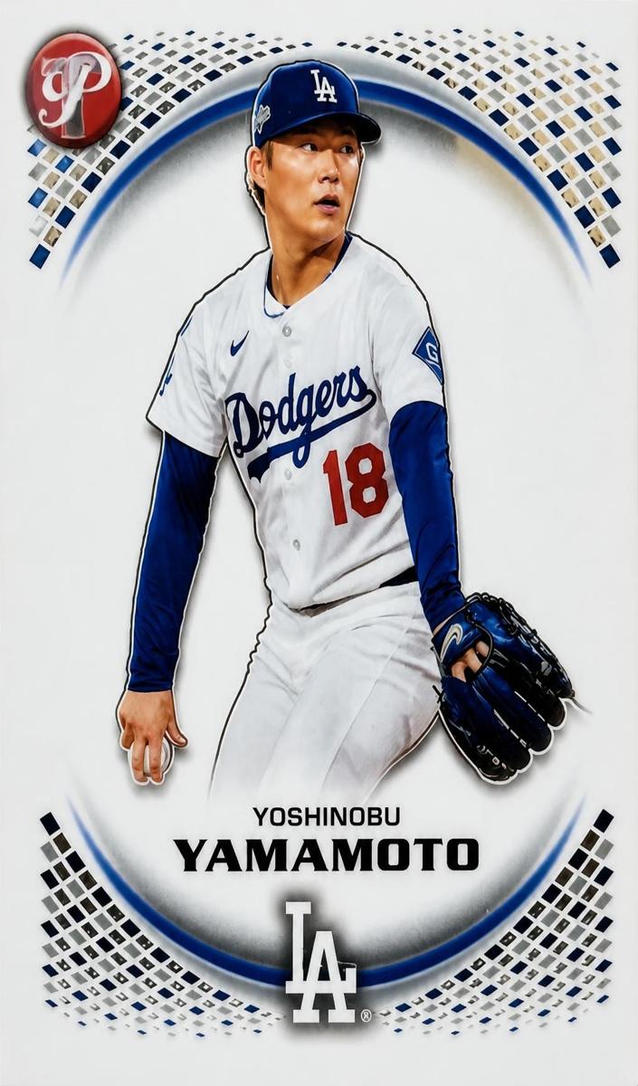 2026 Yoshinobu Yamamoto [Aqua Refractor] #100