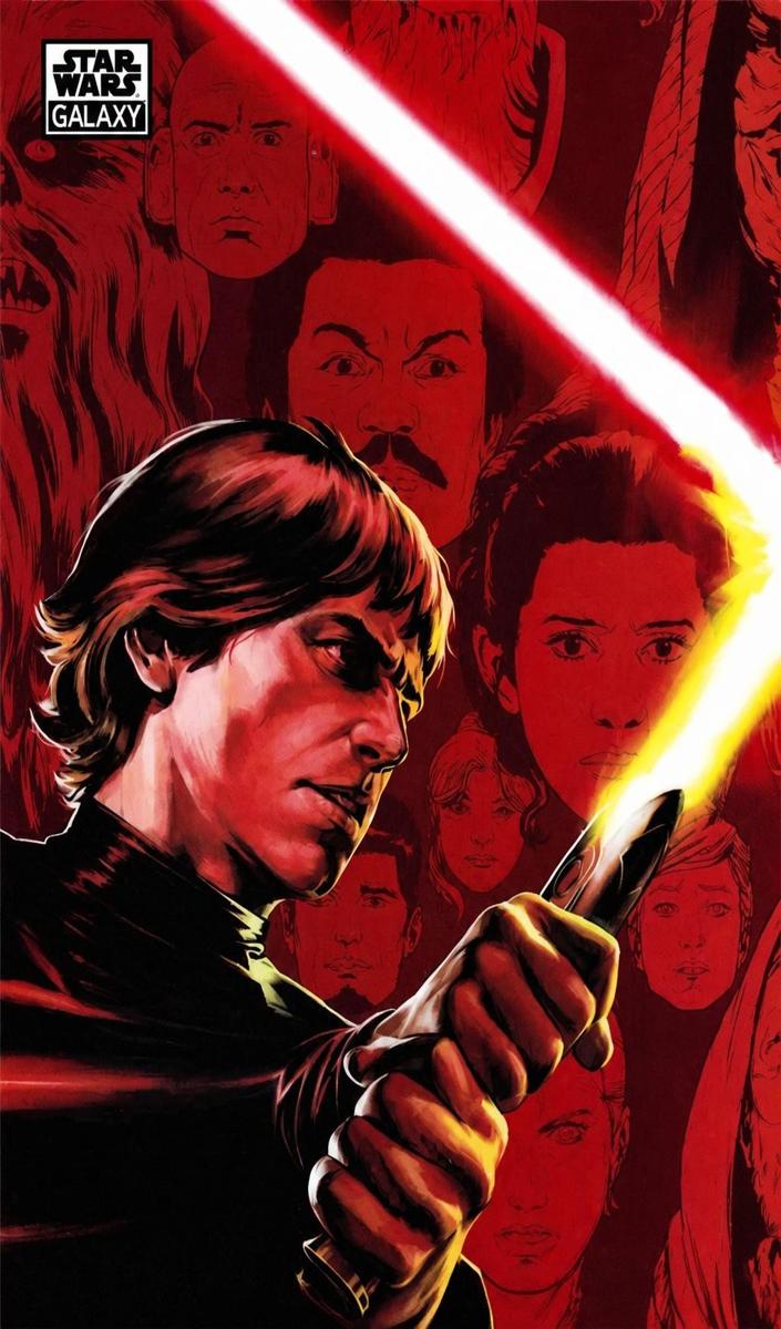 2026 Luke Skywalker [Star Wars Red LogoFractor] #39