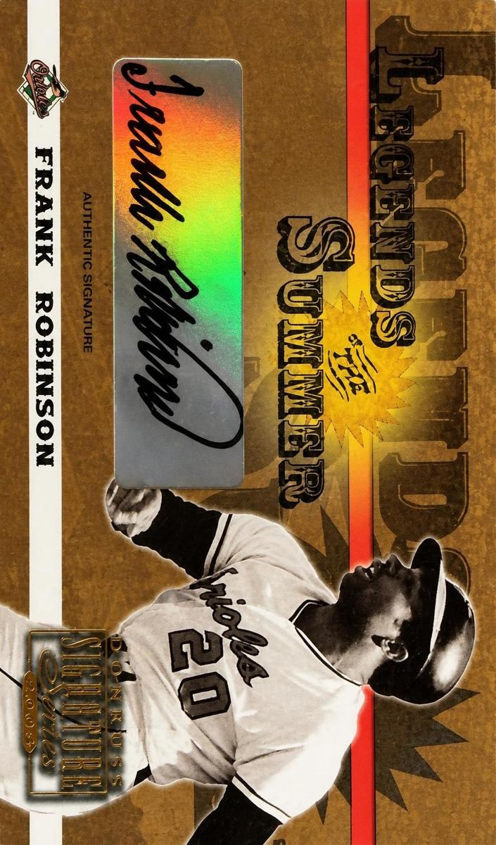 2003 Frank Robinson #LS-15