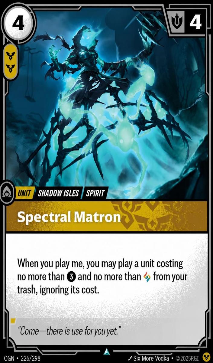 2025 Spectral Matron #226