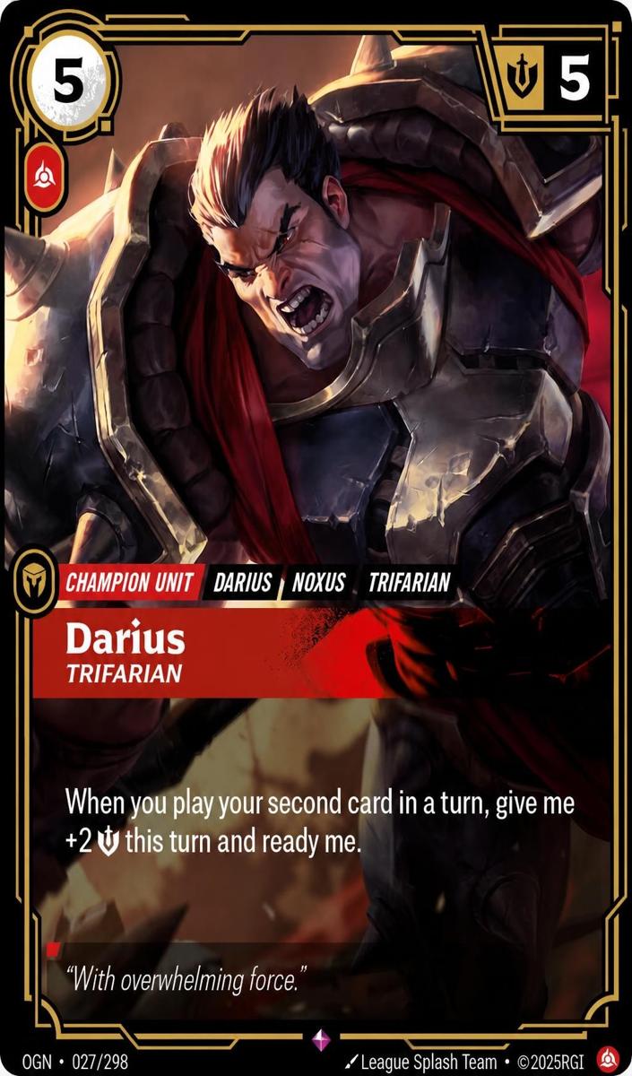 2025 Darius - Trifarian #27