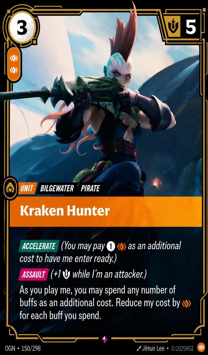 2025 Kraken Hunter #150