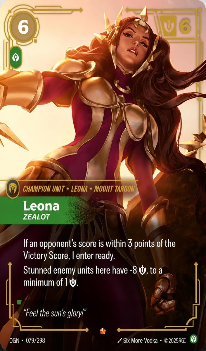 2025 Leona - Zealot #79
