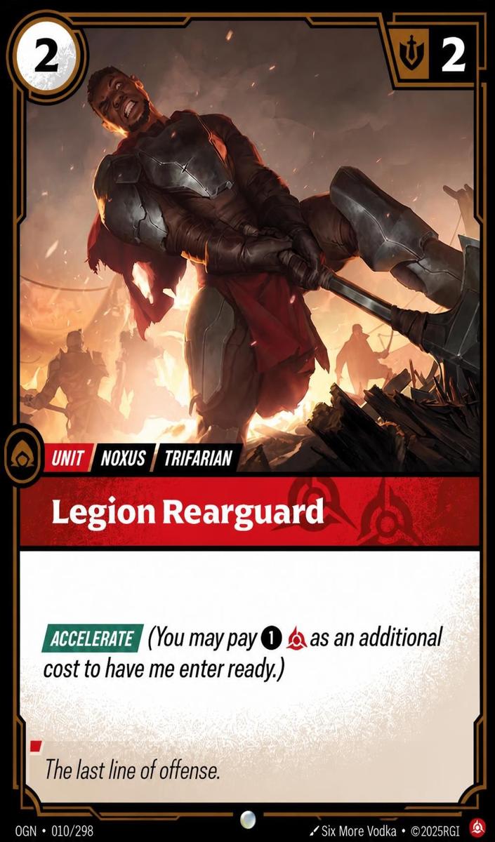 2025 Legion Rearguard #10