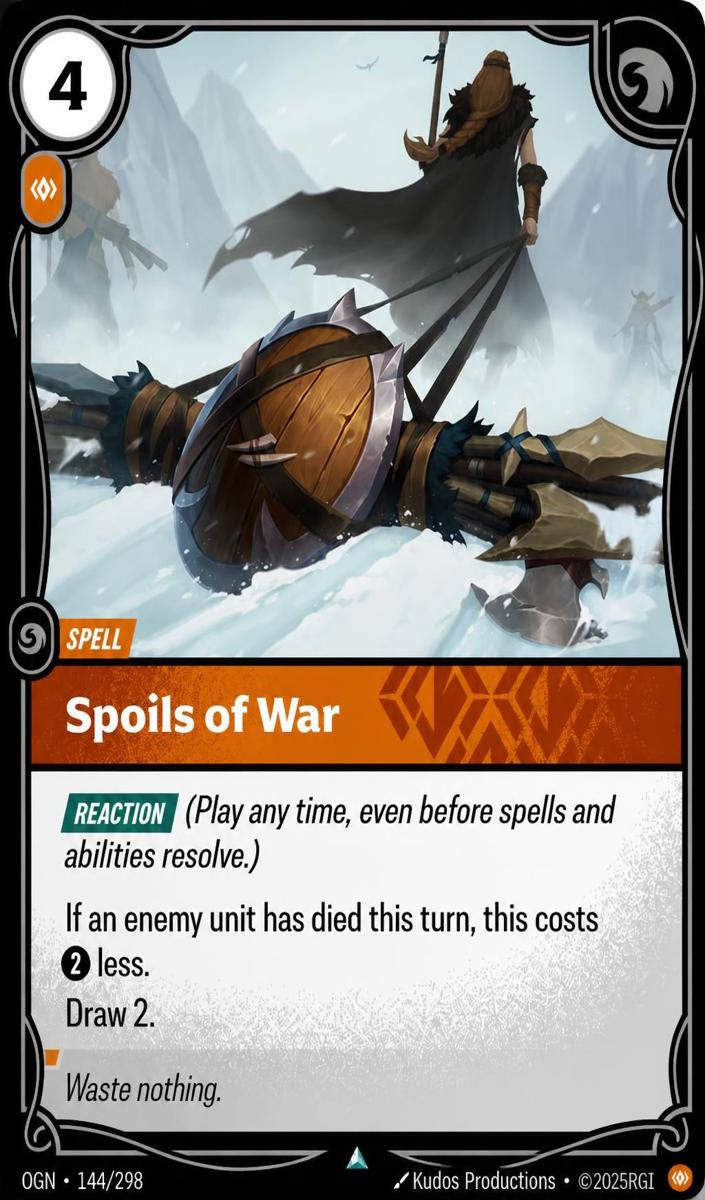 2025 Spoils of War #144