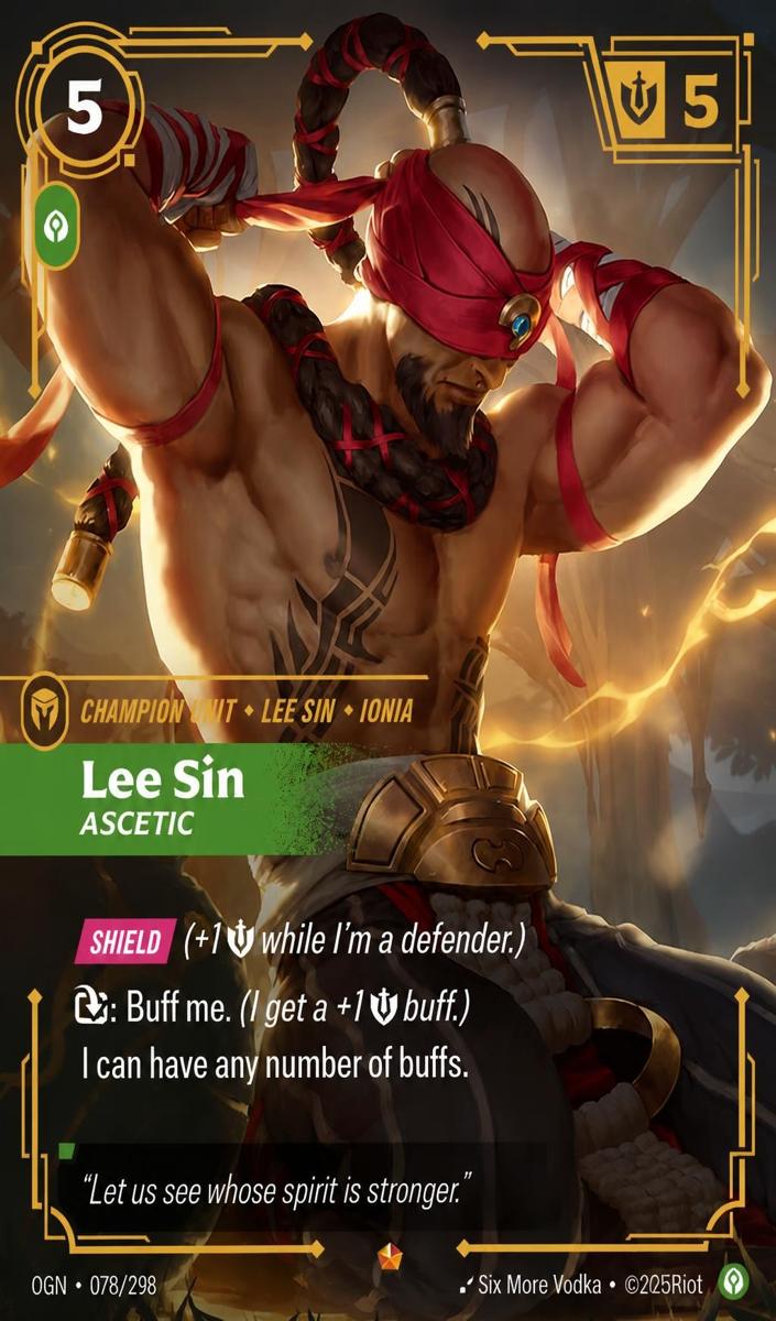 2025 Lee Sin - Ascetic #78