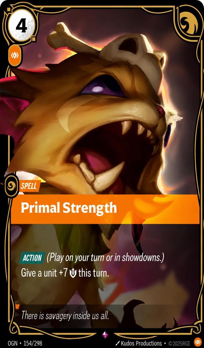 2025 Primal Strength #154