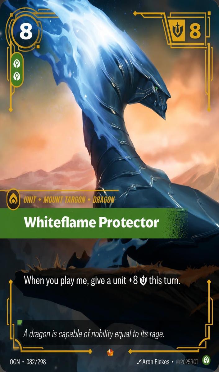 2025 Whiteflame Protector #82