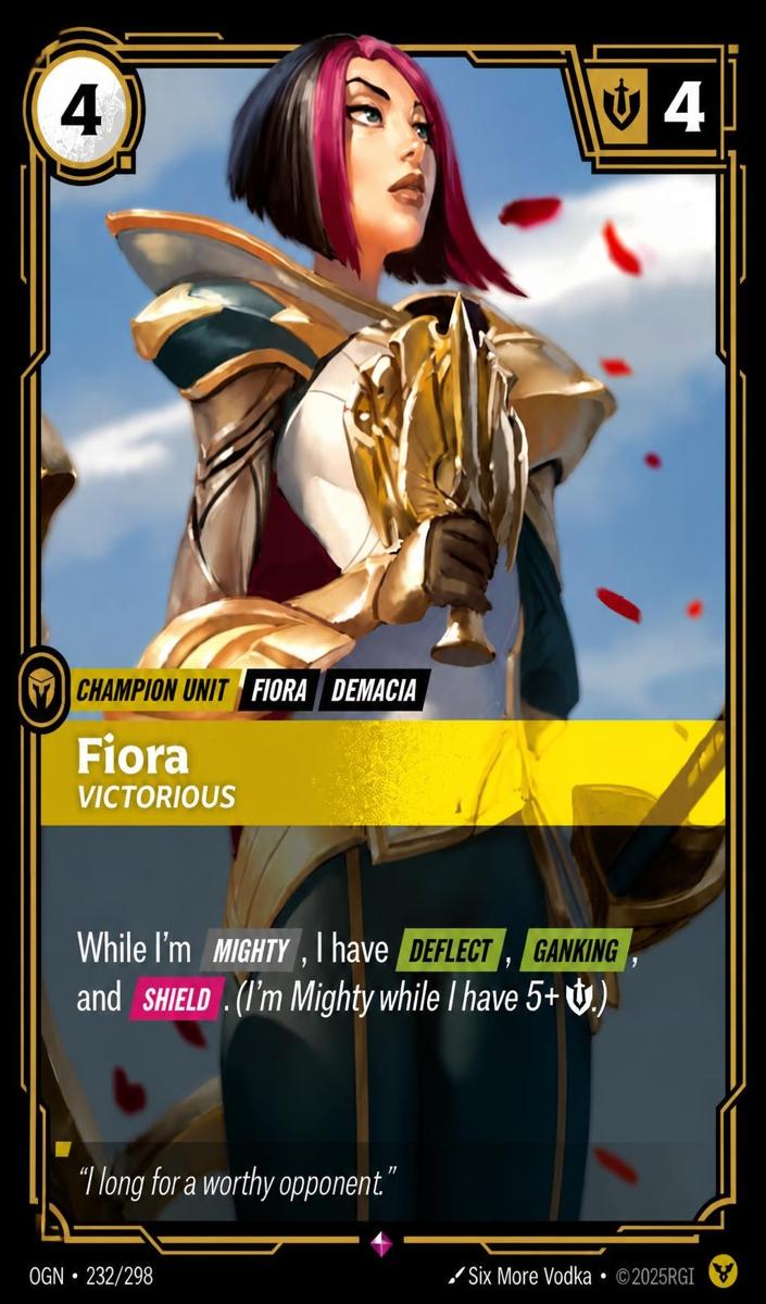 2025 Fiora - Victorious #232