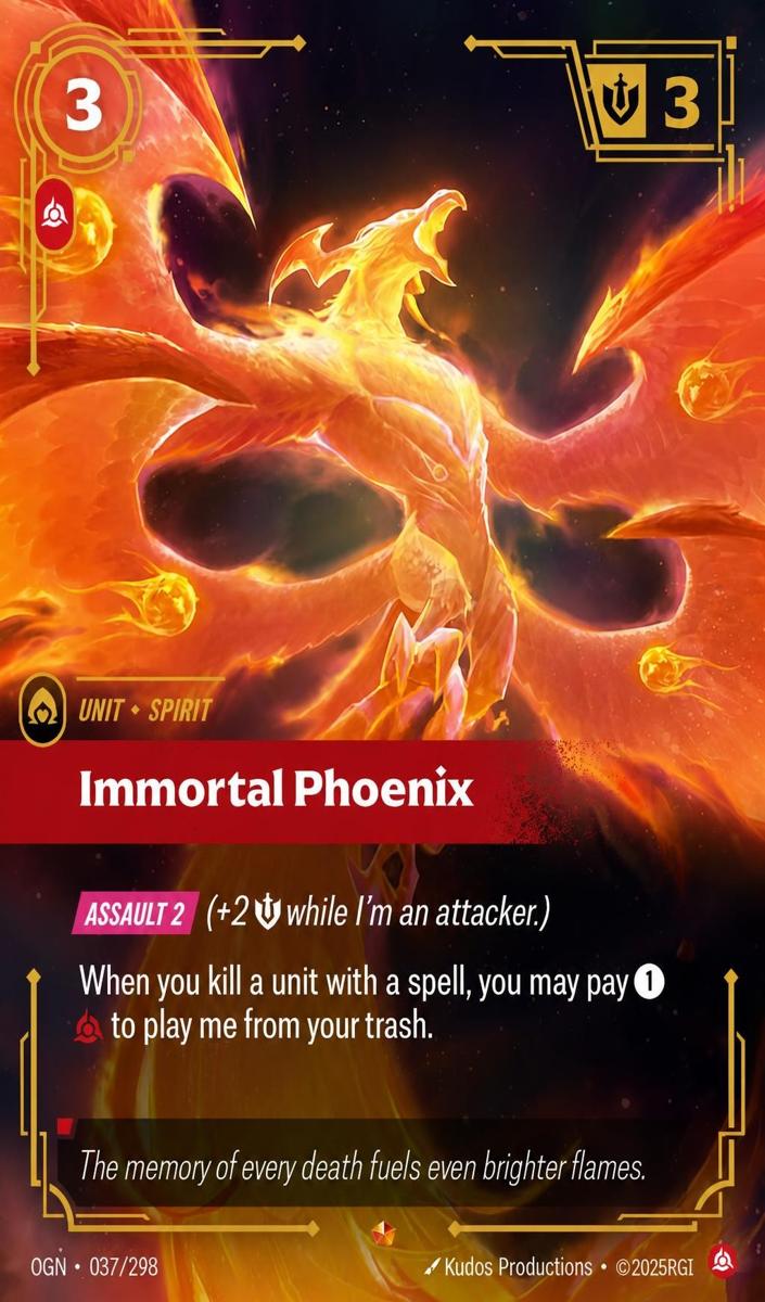 2025 Immortal Phoenix #37