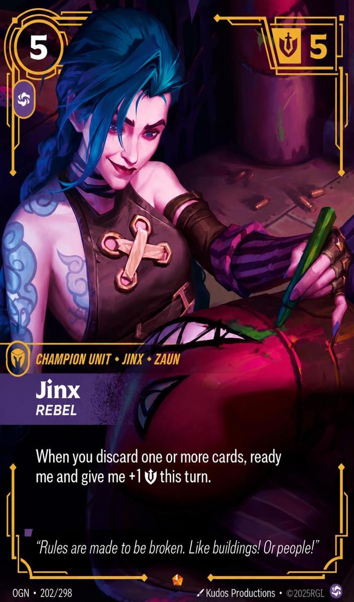 2025 Jinx - Rebel #202