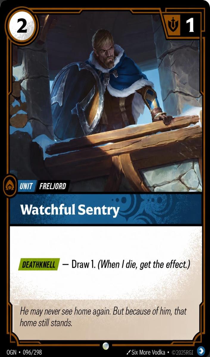 2025 Watchful Sentry #96