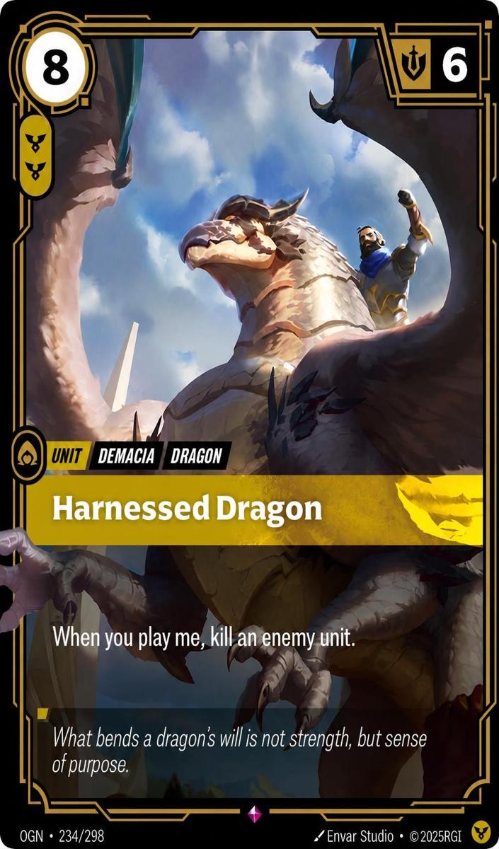 2025 Harnessed Dragon #234