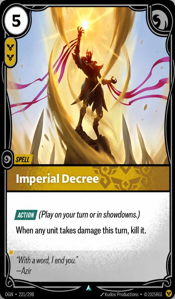 2025 Imperial Decree #221