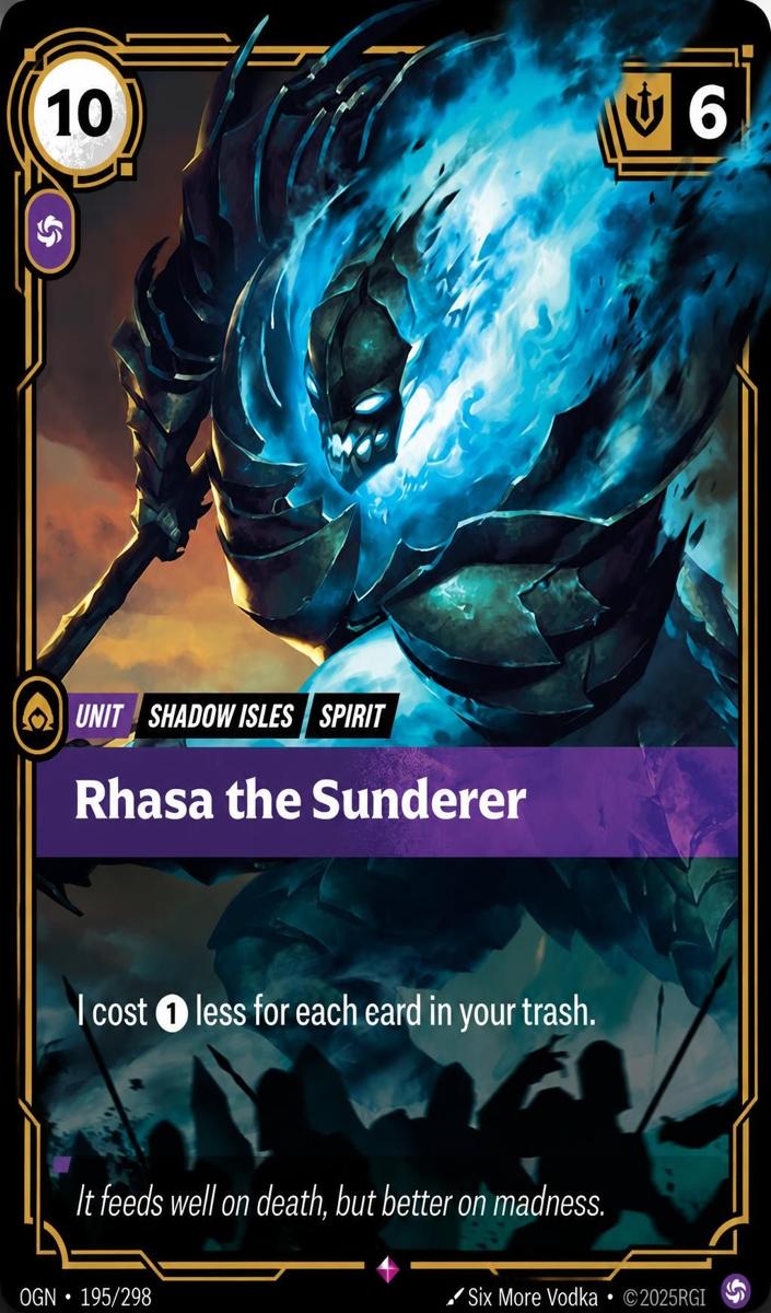 2025 Rhasa the Sunderer #195