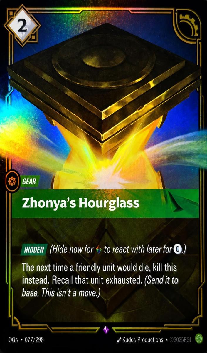 2025 Zhonya's Hourglass #77