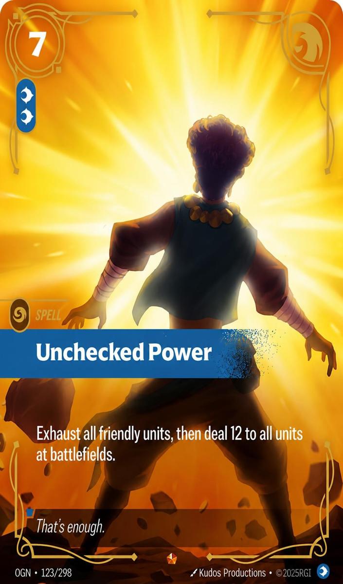 2025 Unchecked Power #123