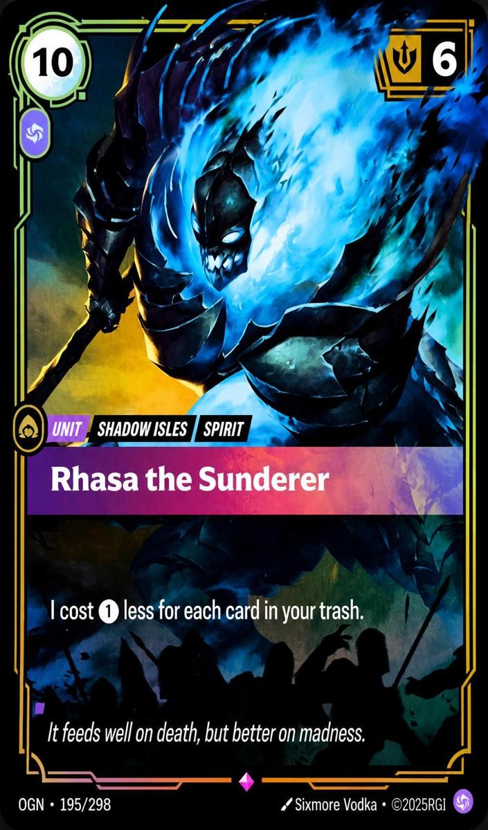 2025 Rhasa The Sunderer [Foil] #195