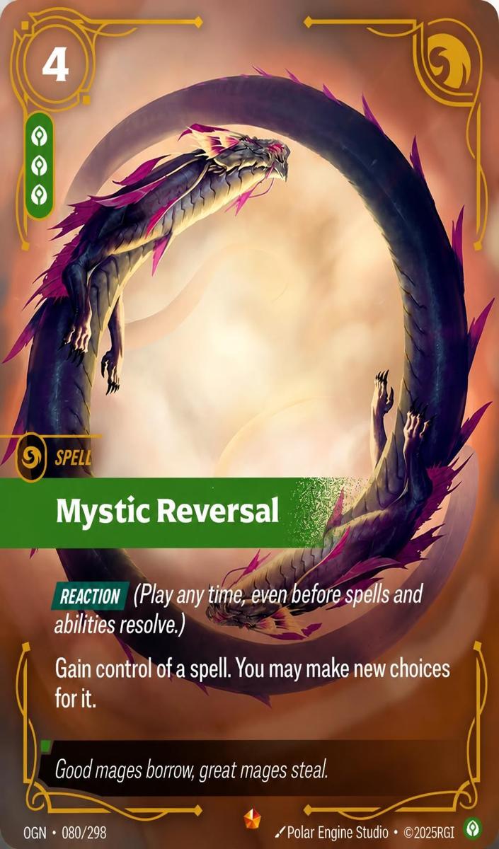 2025 Mystic Reversal #80