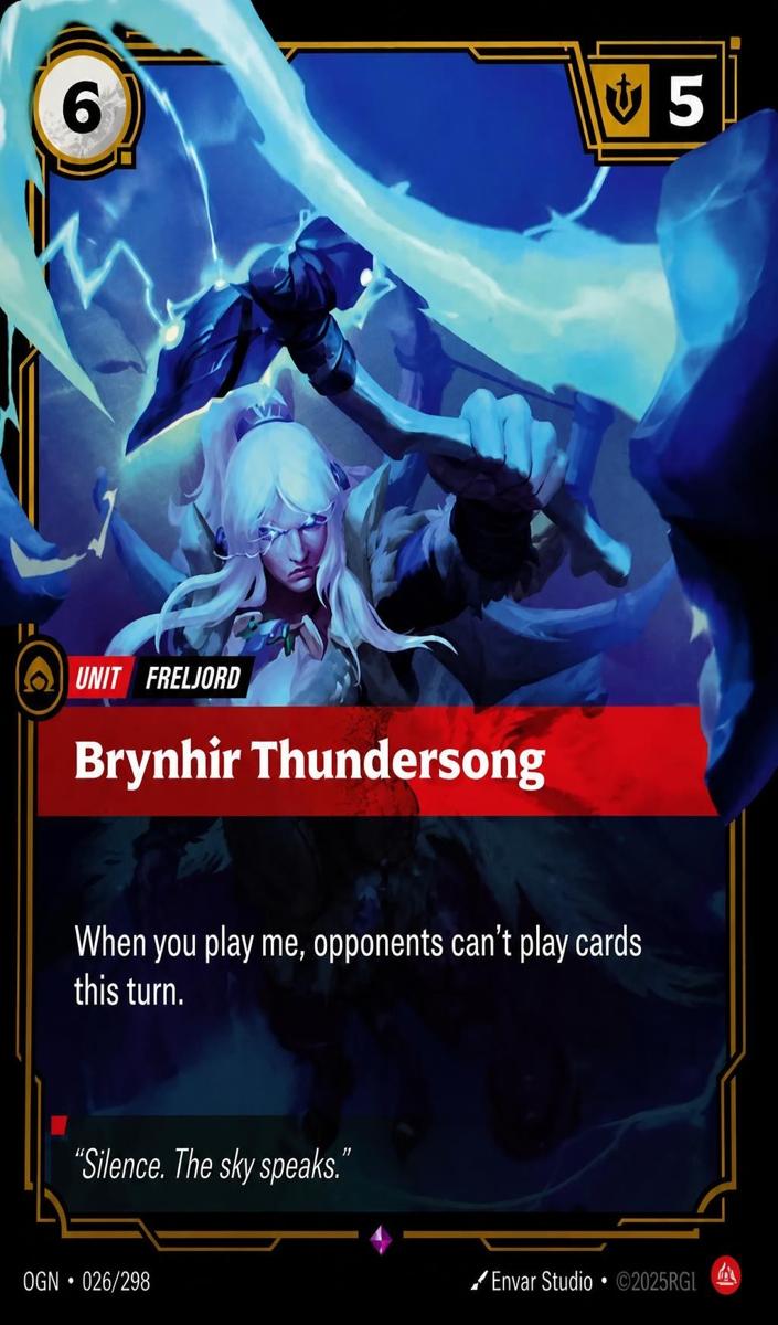 2025 Brynhir Thundersong [Foil] #26
