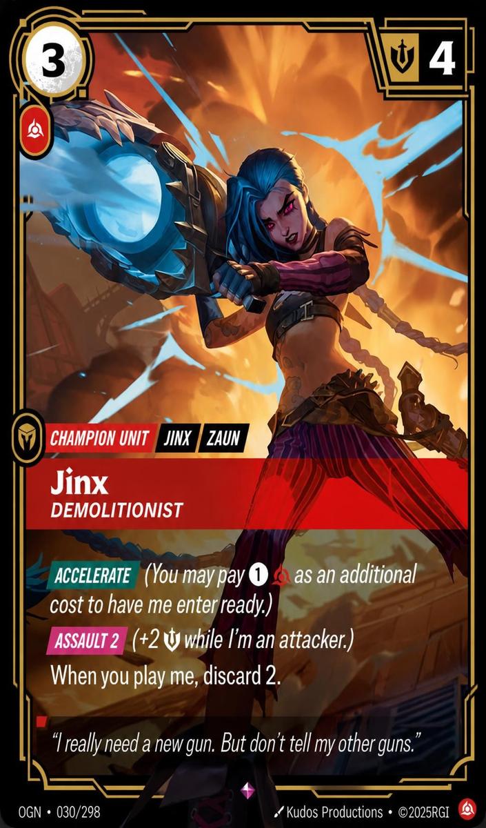2025 Jinx - Demolitionist #30