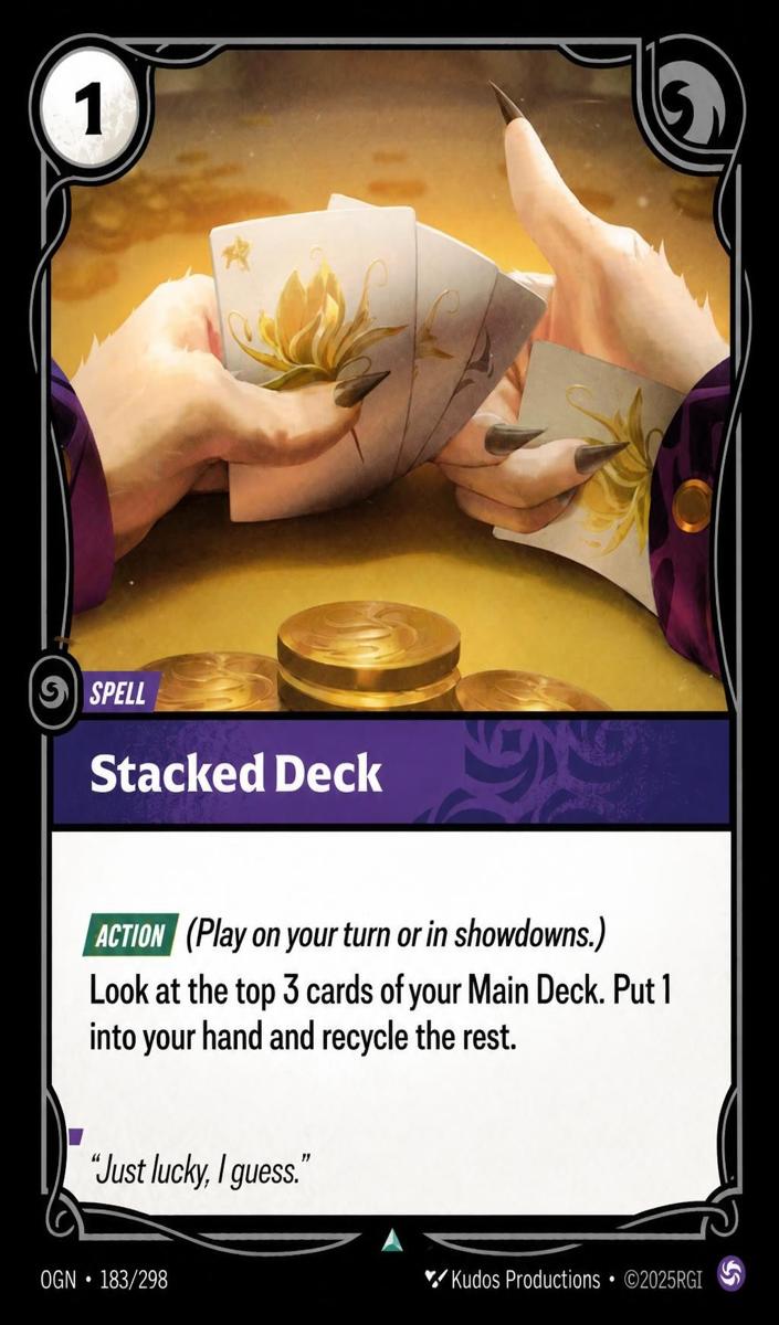 2025 Stacked Deck [Foil] #183