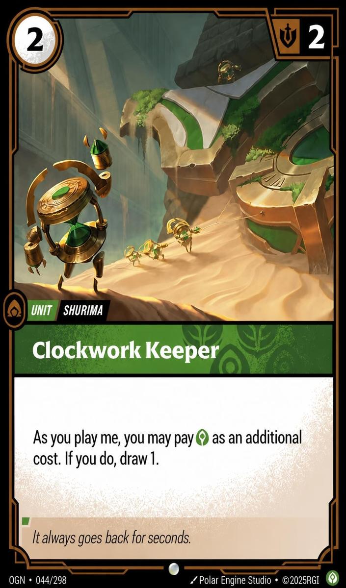 2025 Clockwork Keeper #44