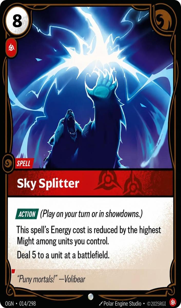 2025 Sky Splitter [Foil] #14