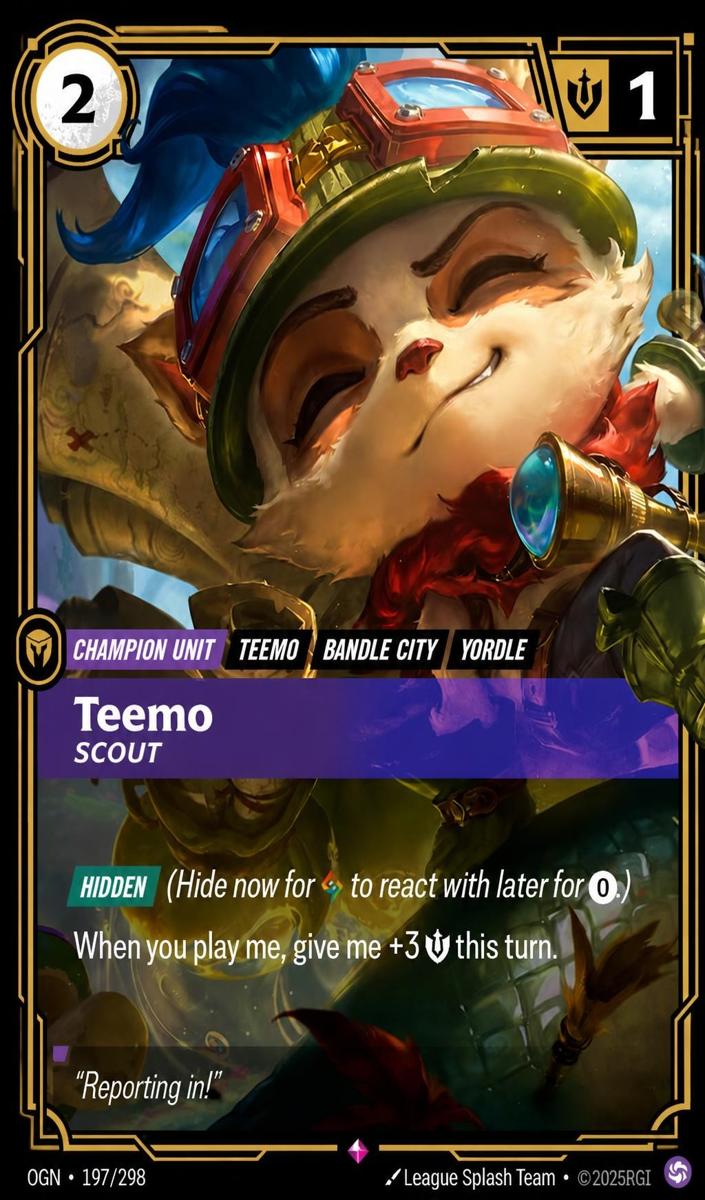 2025 Teemo - Scout #197