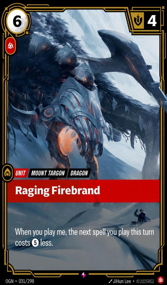 2025 Raging Firebrand #31