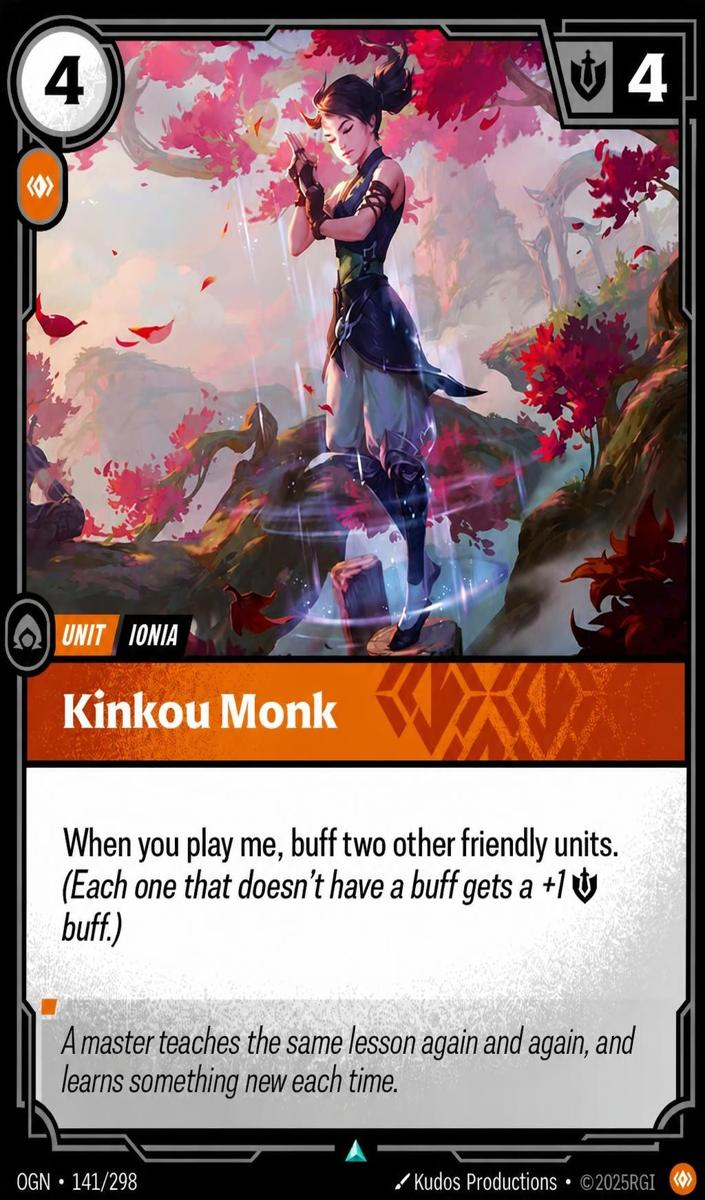 2025 Kinkou Monk #141