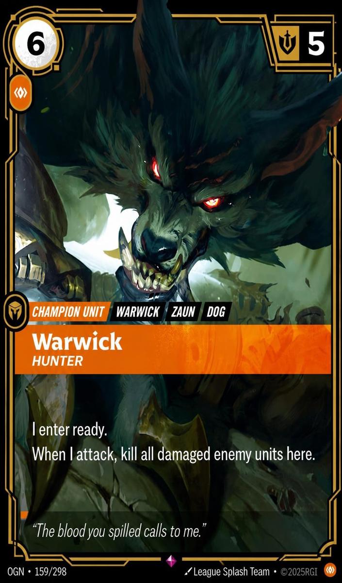 2025 Warwick - Hunter #159