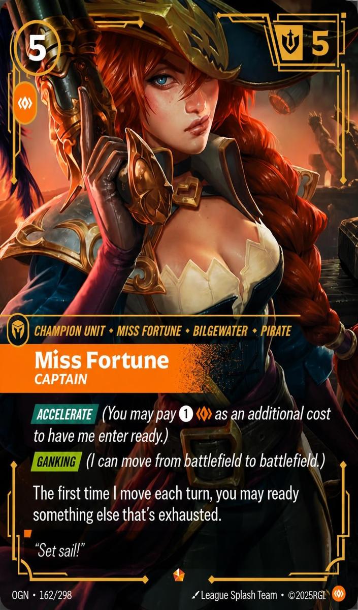 2025 Miss Fortune - Captain #162