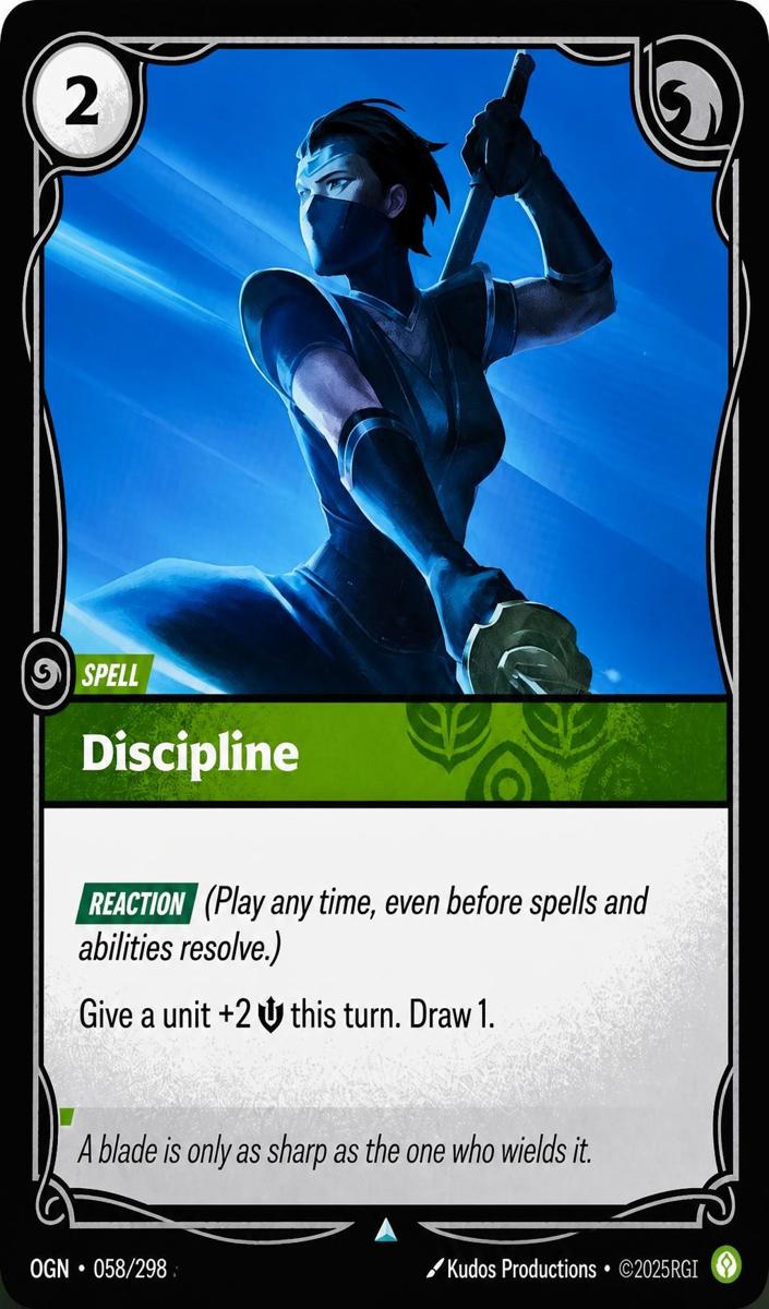2025 Discipline [Foil] #58