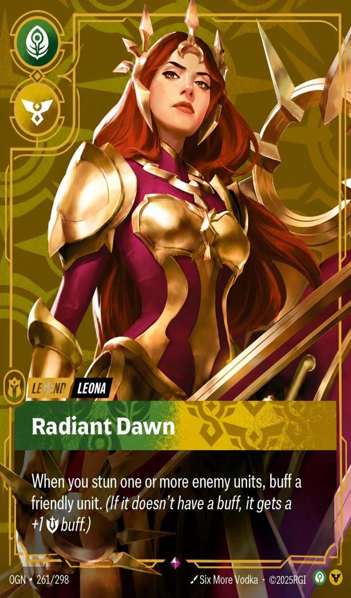 2025 Leona - Radiant Dawn #261