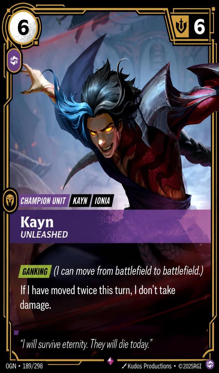 2025 Kayn - Unleashed #189
